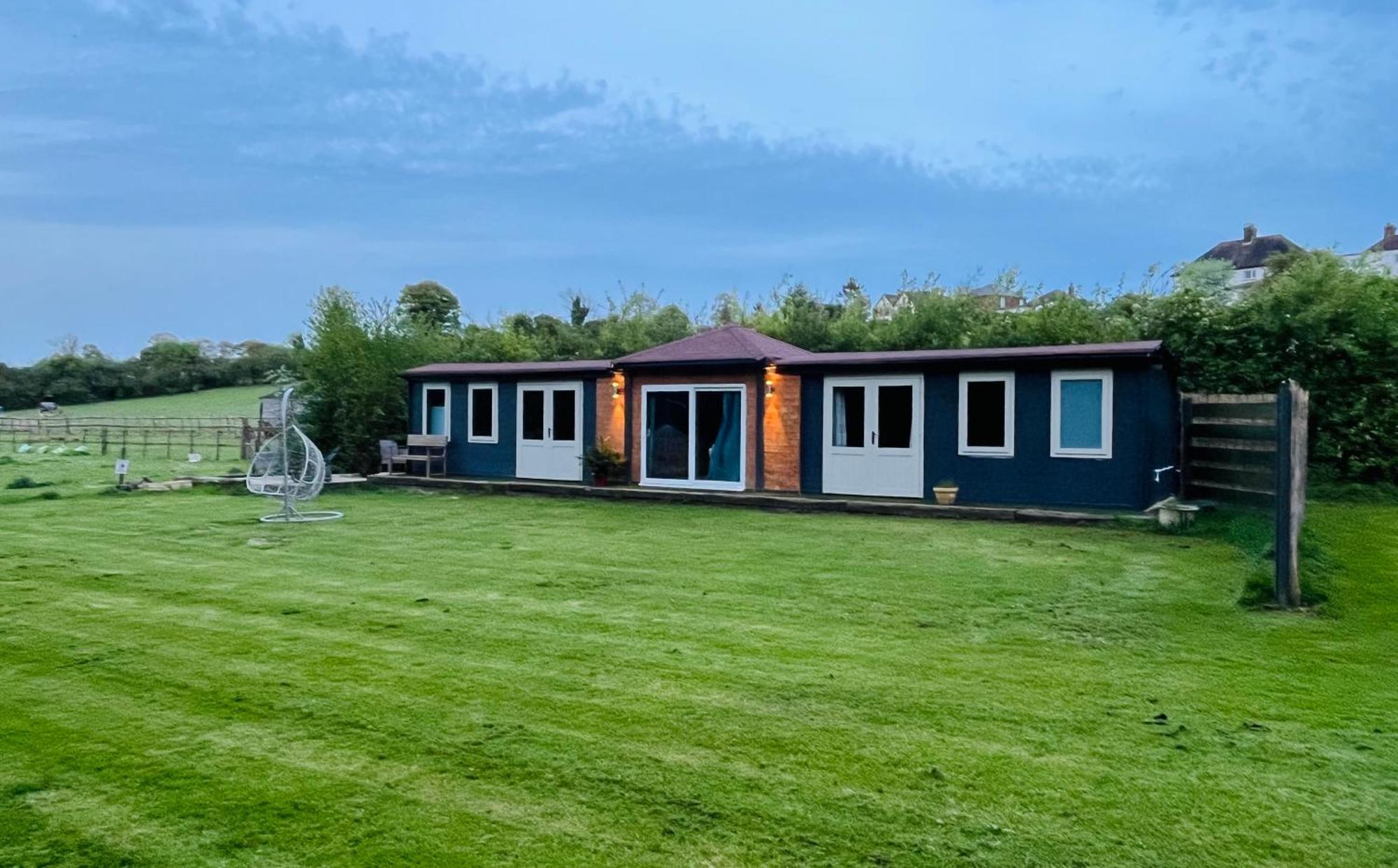 Gorgeous Countryside Cabin Lyminge Dış mekan fotoğraf